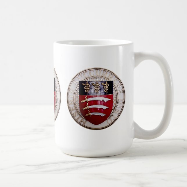 Middlesex Hospital Mug with color badge (Right)
