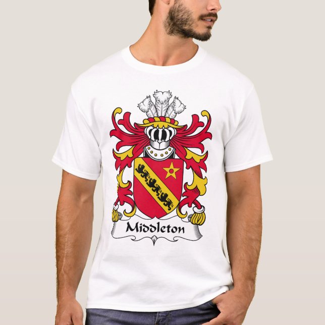 Middleton Family Crest T-Shirt (Front)