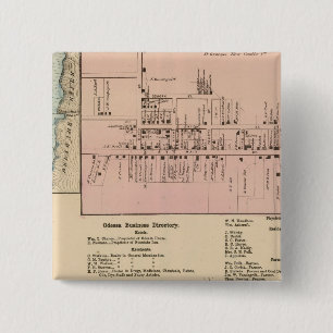 Middletown 2 Inch Square Button