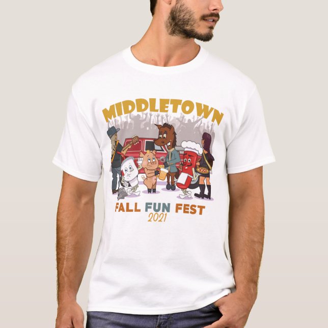 Middletown Fall Fun Fest Tee by Stuart Troxel (Front)
