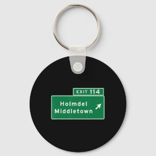 Middletown Holmdel Nj New Jersey Garden State Park Keychain