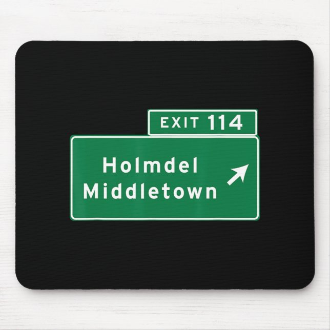 Middletown Holmdel Nj New Jersey Garden State Park Mouse Pad (Front)