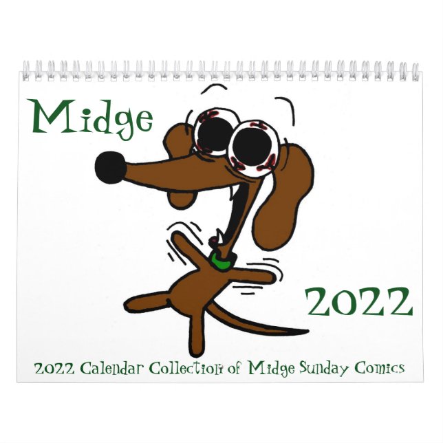 Midge 2022 'Sunday Comics' Calendar (Cover)