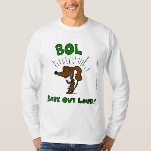 Midge "BOL Bark Out Loud" Mens Long-Sleeve T-Shirt