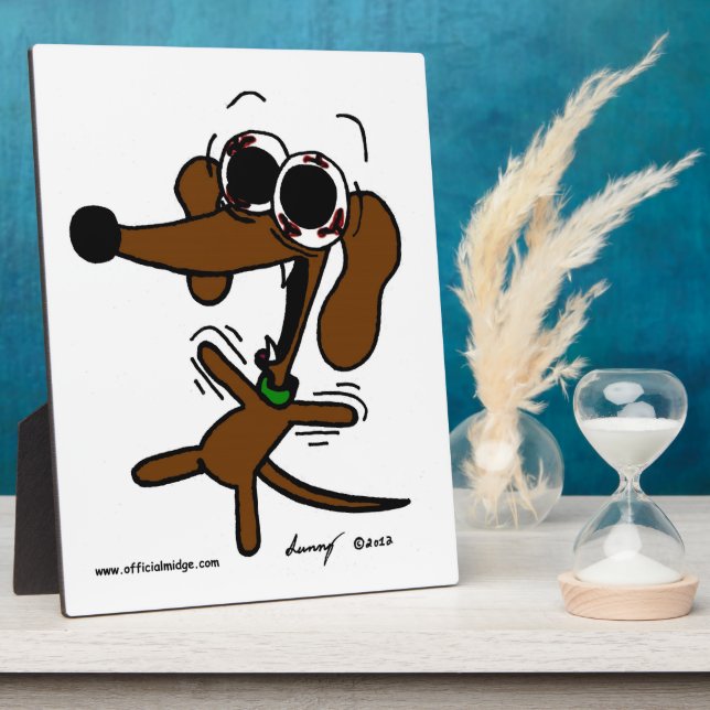 Midge Freakin' Out Plaque (Side)