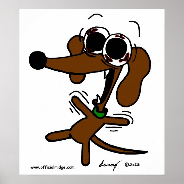 Midge Freakin' Out Print (Front)