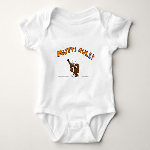 Midge MUTTS RULE Infant Creeper