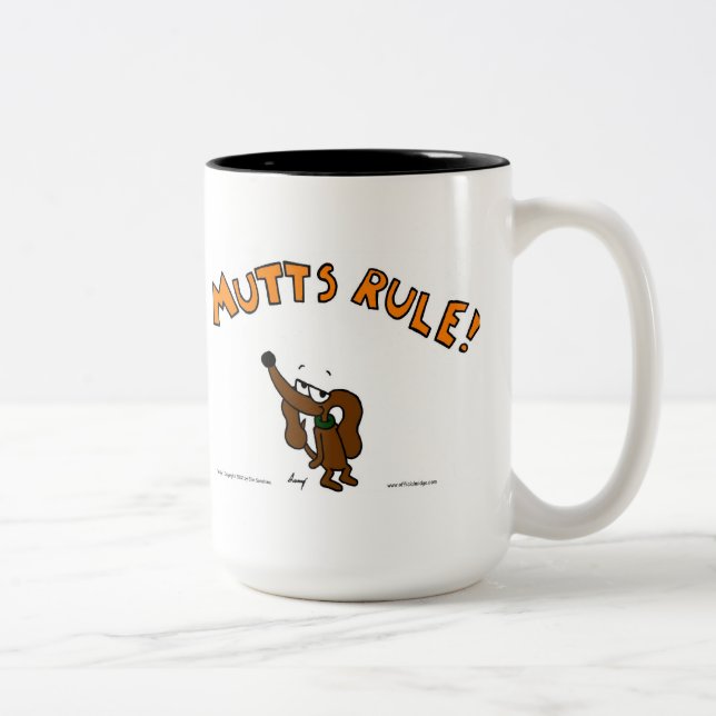 Midge MUTTS RULE Mug (Right)