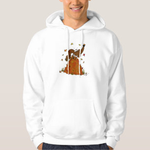 Midge Pile of Leaves Hoodies