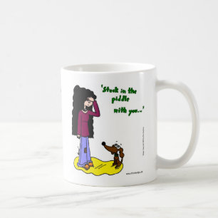 Midge "Stuck In The Piddle With You" Mug