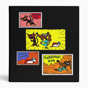 Midge Superhero Comic Panneaux Classeur