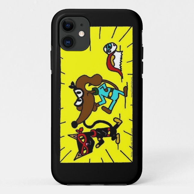 Midge Superhero Trio iPhone 5 Coque (Dos)