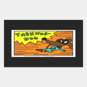 Midge TAEKWON-DOG Stickers - Set of 20