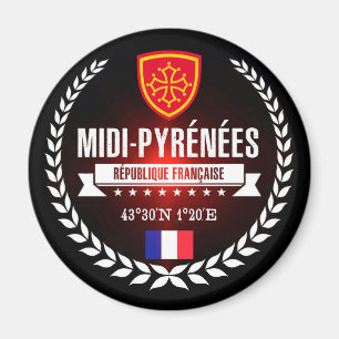 Midi-Pyrénées Magnet
