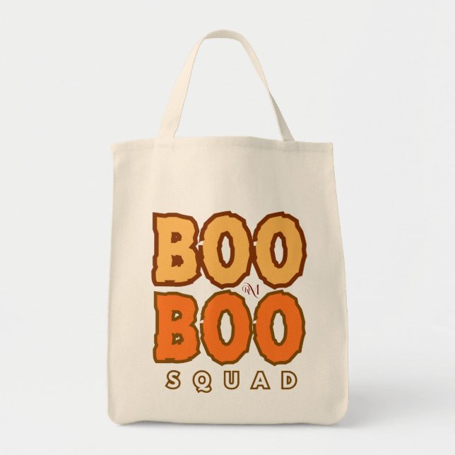 Midi Tote : HALLOWEEN Boo Bag (Front)