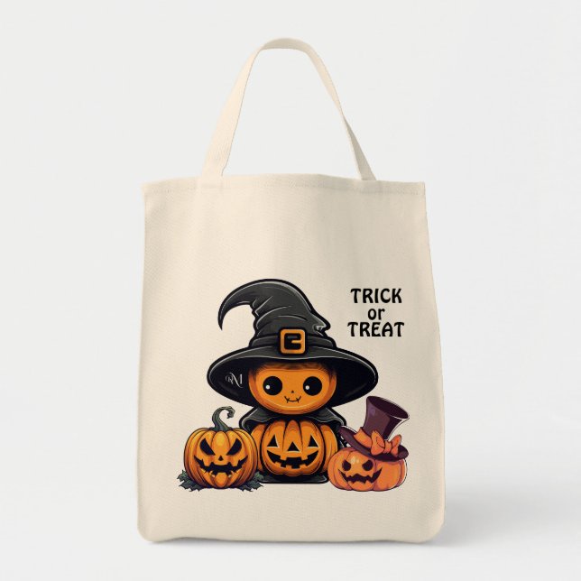 Midi Tote : HALLOWEEN Treat (Front)