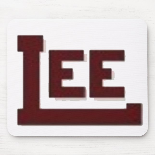 Midland Lee Rebel Football Mouse Pad (Front)