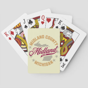 Midland,Michigan Playing Cards