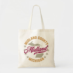 Midland,Michigan Tote Bag