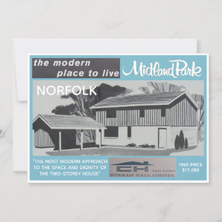Midland Park House Modèle de carte collective
