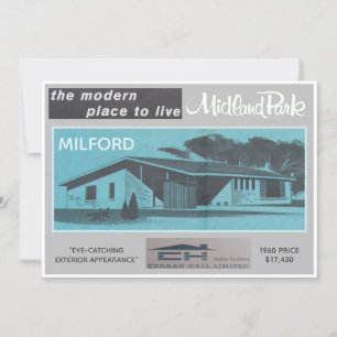Midland Park House Modèle de carte collective