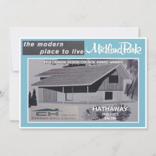 Midland Park House Modèle de carte collective