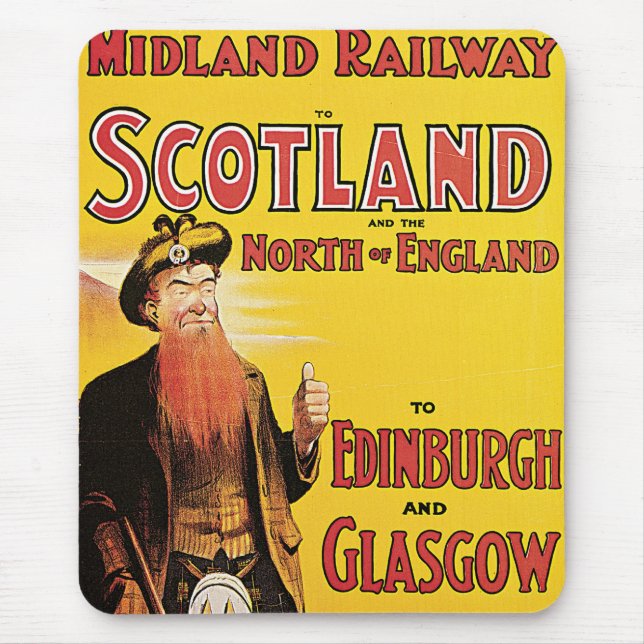 Midland Railway to Scotland Mouse Pad (Front)
