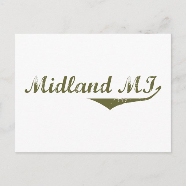 Midland  Revolution t shirts Postcard (Front)
