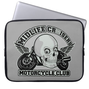 Midlife Cruisers MC custom laptop sleeve