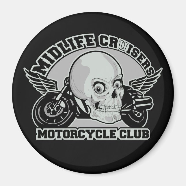 Midlife Cruisers MC custom magnet (Front)