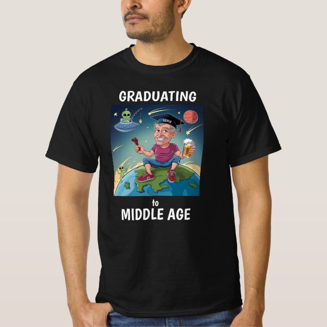 Midlife Personalized T-Shirt (Front)