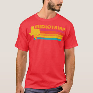 Midlothian Texas Vintage Distressed Souvenir T-Shirt