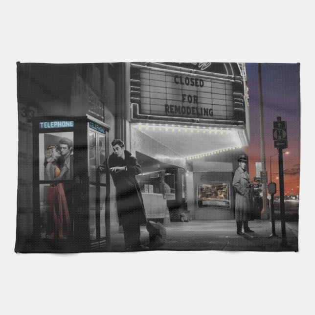 Midnight 2 kitchen towel (Horizontal)