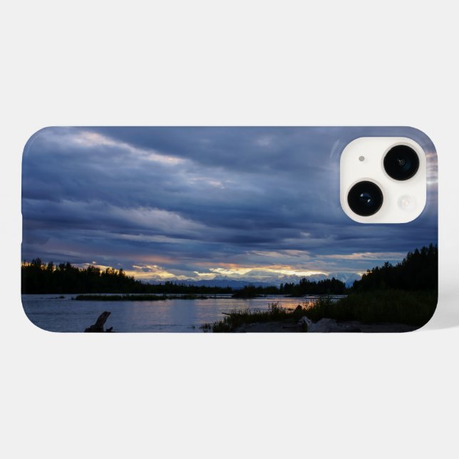 Midnight Alaska Sunset Case-Mate iPhone Case (Back (Horizontal))