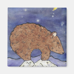 Midnight Bear Magnet