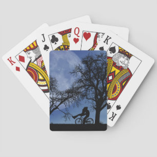Midnight Bike Ride Playing Cards