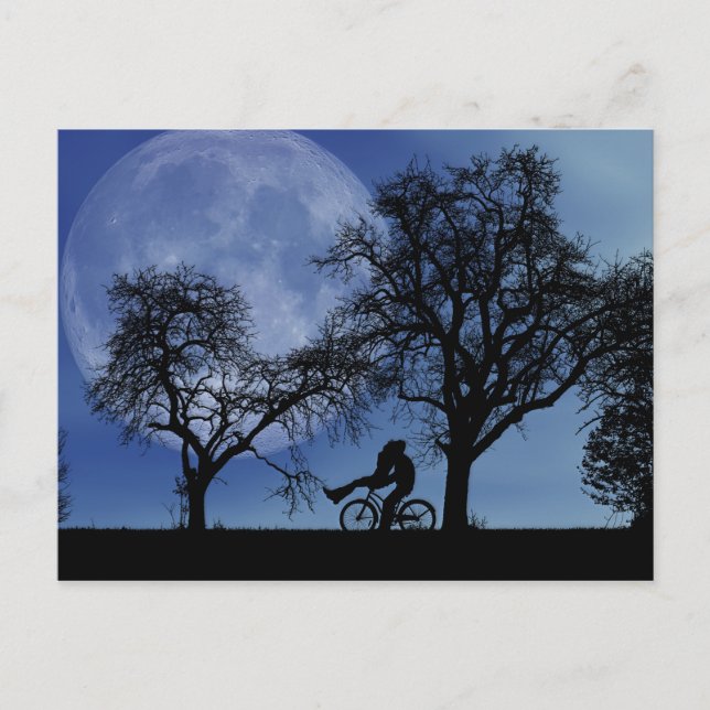 Midnight Bike Ride Postcard (Front)