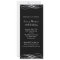 Midnight Birthday Invitation  (black)