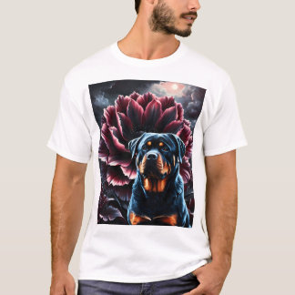 Midnight Bloom Guardian – Eternal Bloom Companions T-Shirt