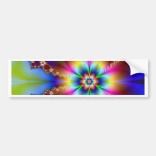 Midnight  Blossom Bumper Stickers