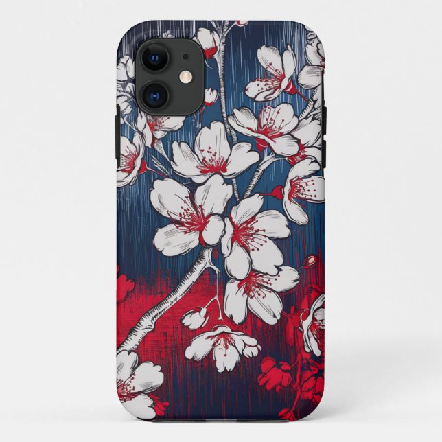 Midnight Blossom Case (Back)