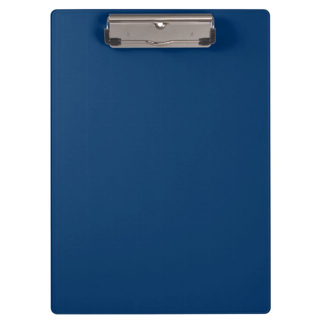 Midnight Blue Clipboard – Custom & Durable (Front)