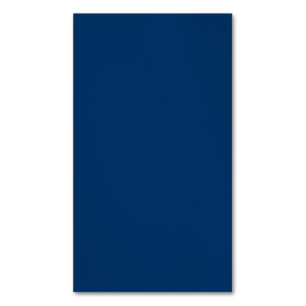 Midnight Blue Custom Business Card Magnet