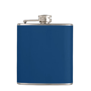 Midnight Blue Custom Flask