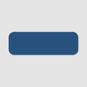 Midnight Blue Custom Name Tag – Bulk & Business