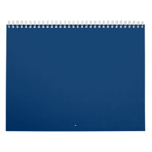 Midnight Blue Custom Wall Calendar – Bulk Orders
