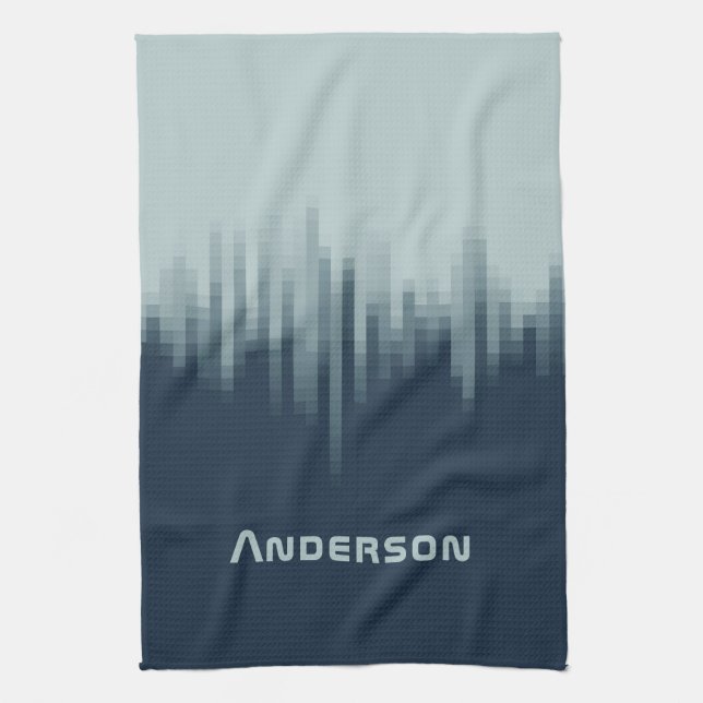 Midnight Blue Kitchen Towel (Vertical)