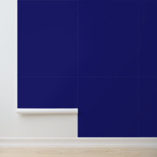 Midnight Blue Mousse Style Creative Smooth Wallpaper