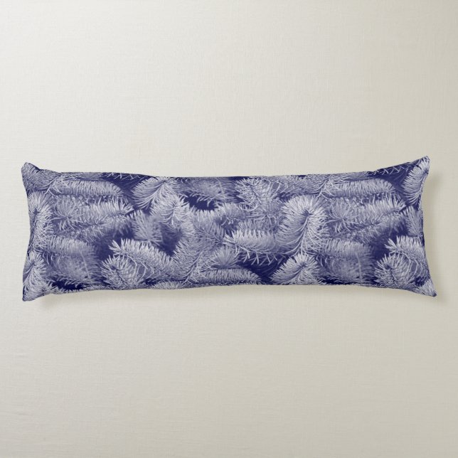 Midnight Blue Spruce Body Pillow (Back)