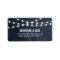 Midnight Blue String Lights Wedding Address Labels